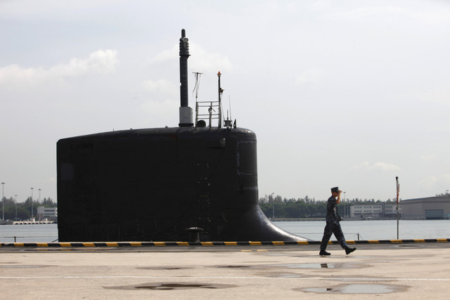 Tàu ngầm USS North Carolina phục vụ trong Hải quân Mỹ được 8 năm. Ảnh: Dân trí 