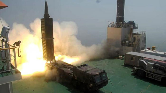 Tên lửa Frankenmissile của Hàn Quốc sẽ chấp mọi đối thủ. Ảnh minh họa