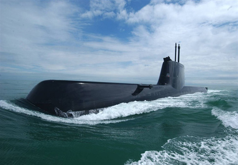 Tàu ngầm Type 214 của Hàn Quốc. Ảnh: Kiến thức