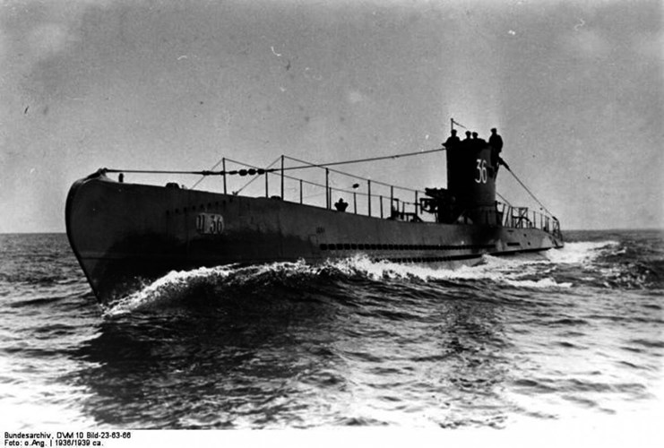 Tàu ngầm lớp U-boat là một trong những khí tài nổi tiếng của quân đội Đức trong hai cuộc thế chiến. Ảnh: Kiến Thức