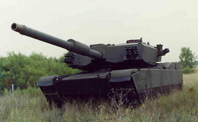 Xe tăng M1A3 Abrams Thumper. Ảnh: Trí thức trẻ 