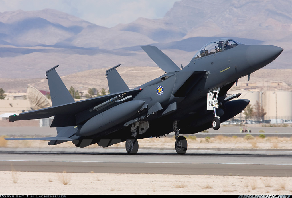 Tiêm kích F-15K Slam Eagle. Ảnh: Zing News