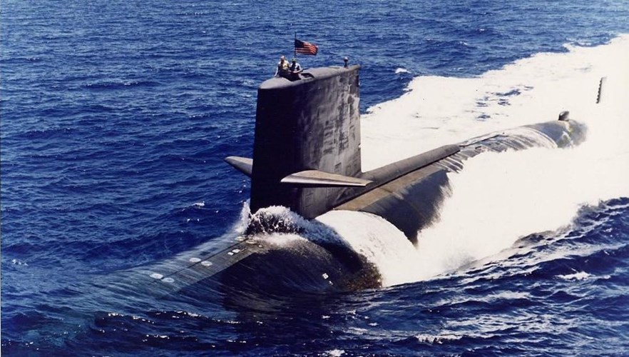 Tàu ngầm USS Scorpion của Mỹ. Ảnh: Kiến thức 