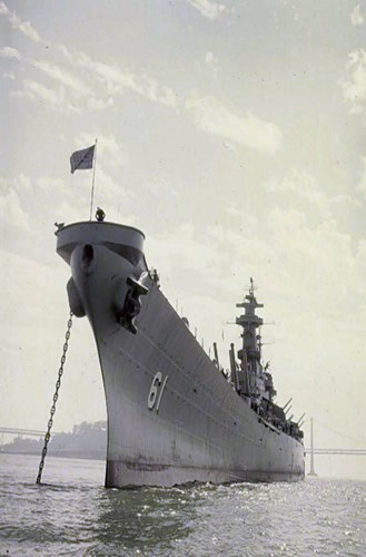  Chiến hạm USS Iowa chính thức rời cảng San Francisco vào tháng 8/1951. Ảnh: Kiến thức