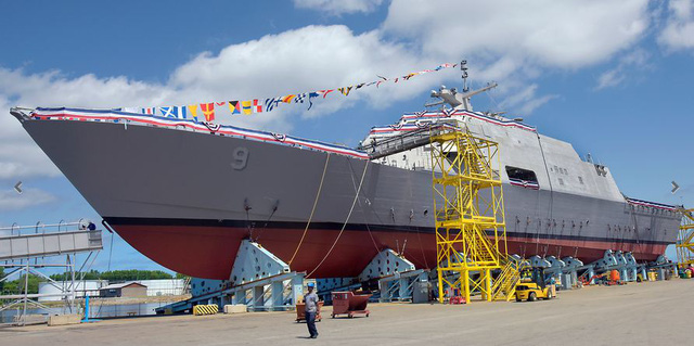 Tàu USS Little Rock. Ảnh: Reuters