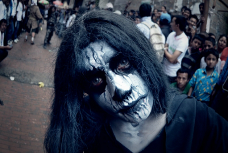 Hình ảnh ma quái trong lễ hội Halloween khiến nhiều người bị ám ảnh. Ảnh minh họa