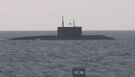Tàu ngầm Kolpino là tàu ngầm lớp Varshavyanka. Ảnh: Giao thông