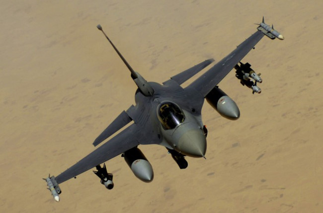  Máy bay F-16 Fighting Falcon. Ảnh: Thời Đại