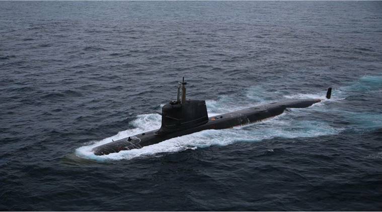 Tàu ngầm Kalvari là niềm tự hào của Ấn Độ. Ảnh: ANTĐ