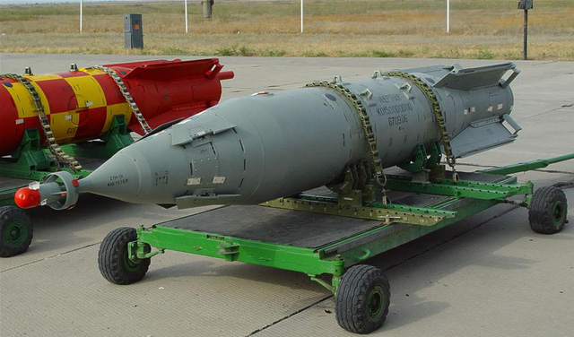  Bom điều khiển KAB-1500 của Nga là vũ khí có sức hủy diệt khủng khiếp. Ảnh: Trí thức trẻ