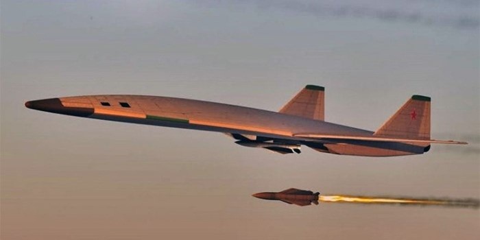  Máy bay ném bom tầm xe PAK-DA của Nga. Ảnh: VnMedia