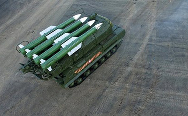 Hệ thống tên lửa Buk-M2 của Nga. Ảnh: Tiền Phong 