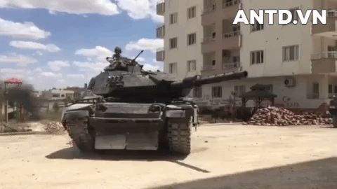 Xe tăng M60T Sabra của Quân đội Thổ Nhĩ Kỳ. Ảnh: ANTĐ