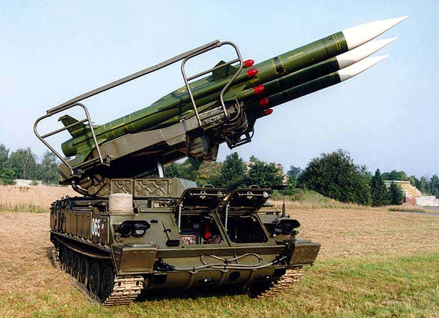  Hệ thống tên lửa 2K12 Kub của Nga. Ảnh: Lao động