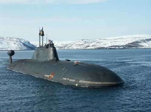  Tàu ngầm hạt nhân lớp Borei  của Nga. Ảnh: Người đưa tin