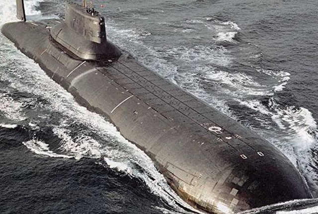  Tàu ngầm Severstal thuộc dự án 941 của Nga. Ảnh: Dân trí