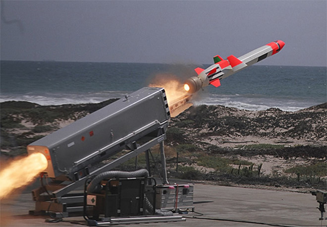 Tên lửa NSM có khả năng lướt trên mặt sóng để tìm diệt mục tiêu chính xác. Ảnh: Zing News 