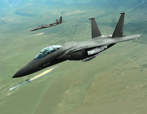Tiêm kích F-15SE Silent Eagle là vũ khí sở hữu tính năng vô cùng vượt trội. Ảnh: Trí thức trẻ 