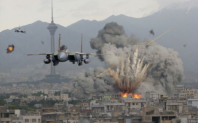 Máy bay F-15I Ra'am của Israel tấn công Syria. Ảnh: ANTĐ