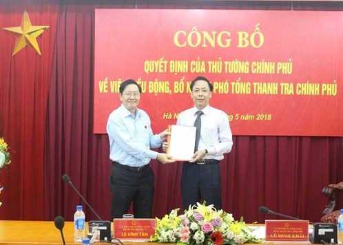 Thủ tướng Chính phủ công bố quyết định về công tác cán bộ