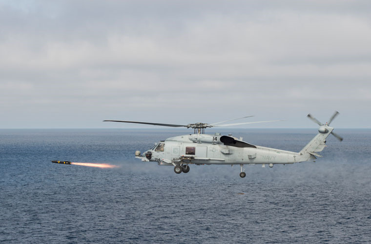  Máy bay săn ngầm MH-60R của Mỹ điều tới Syria. Ảnh: Kiến thức