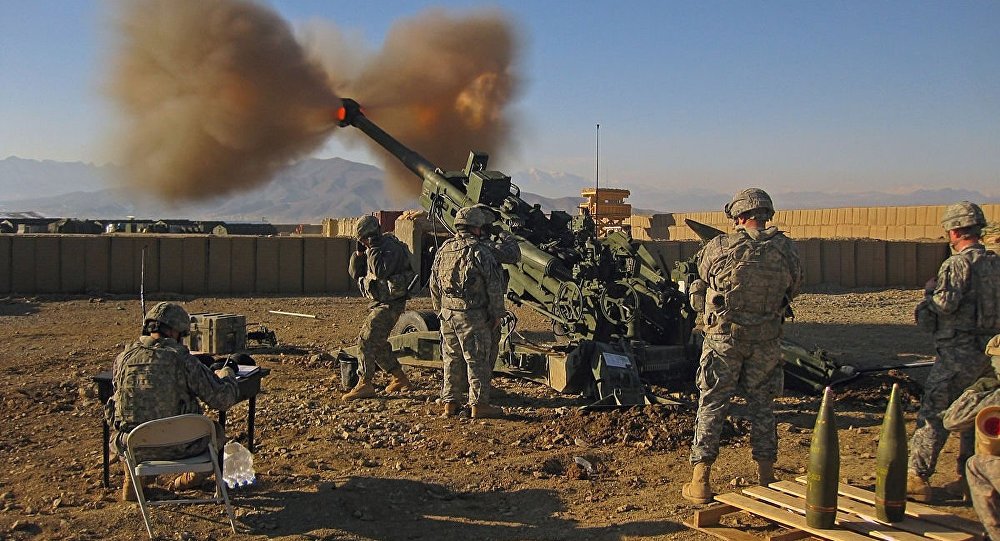 Lựu pháo của Mỹ được nâng tầm bắn sẽ là đối trọng của vũ khí Nga tại Syria? Ảnh: VTC News