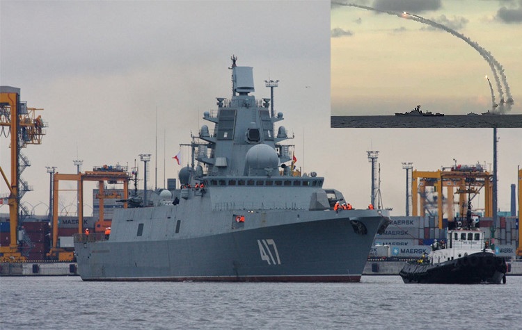  Tàu khu trục Nga sở hữu nhiều tên lửa mạnh vô đối chuẩn bị được biến chế cho Hải quân Nga. 