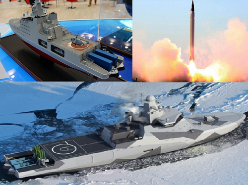 Tàu phá băng Nga được tích hợp tên lửa khủng.  