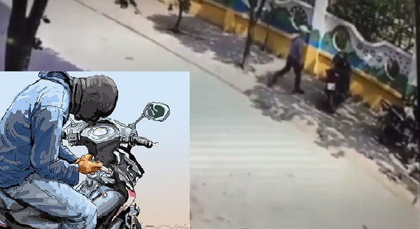Khóa chống trộm thông minh cũng chưa chắc đã an toàn người dân nên cẩn thận mỗi khi để xe máy ngoài đường