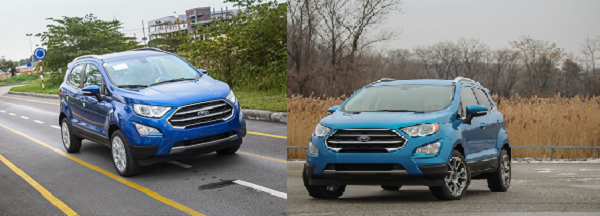   Xe Ford EcoSport bị triệu hồi do lỗi giảm tốc đột ngột