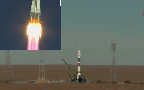  Tàu vũ trụ Soyuz của Nga vừa phát nổ sau khi rời bệ phóng 3 phút