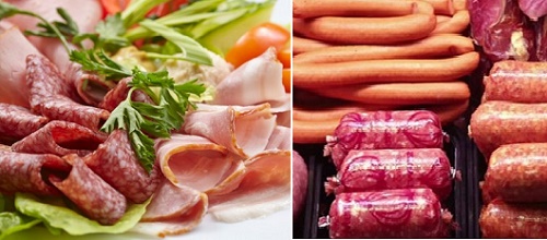  Thịt chế biến sẵn gồm xúc xích, thịt xông khói có thể gây ung thư vú ví chứa chất bảo quản natri nitrit 