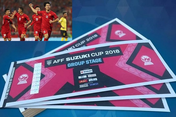  Mua vé online trận chung kết AFF cucp 2018 bằng mã QR giúp tiết kiệm thời gian