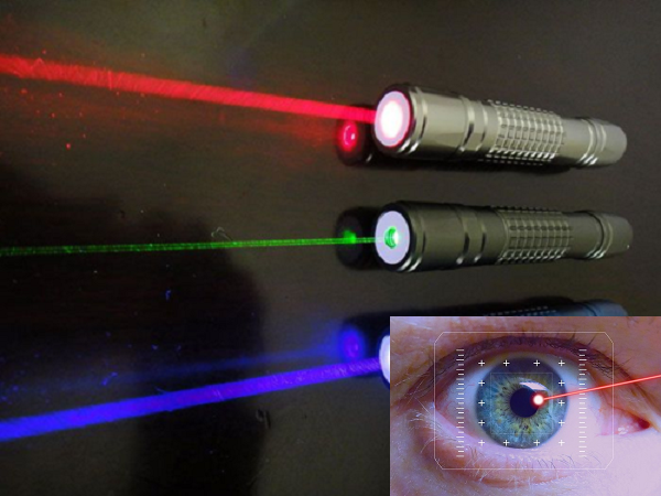  Bút chiếu laser có thể làm tổn thương mắt vĩnh viễn