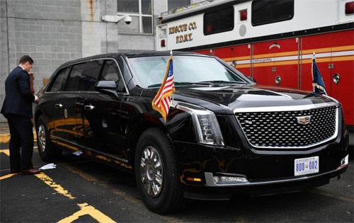  Chiếc ô tô Cadillac limousine của Tổng thống Mỹ sở hữu nhiều công nghệ hàng đầu thế giới