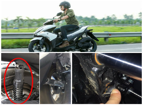 Xe tay ga Yamaha NVX gặp khá nhiều lỗi khi sử dụng 