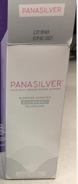 Panasilver là sản phẩm có chứa bạc keo (colloidal siler) 