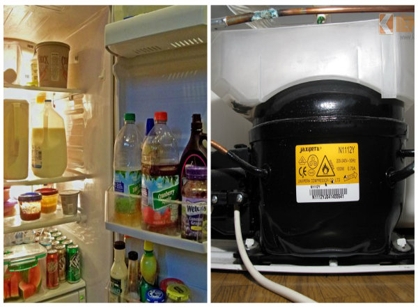 Tủ lạnh hết gas cần phải nhận biết sớm kẻo dễ hư hỏng dẫn tới cháy nổ, thực phẩm ôi thiu