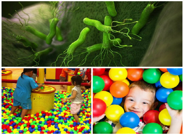  Nhà bóng tiềm ẩn nhiều vi khuẩn lây bệnh cần tránh cho trẻ tới chơi