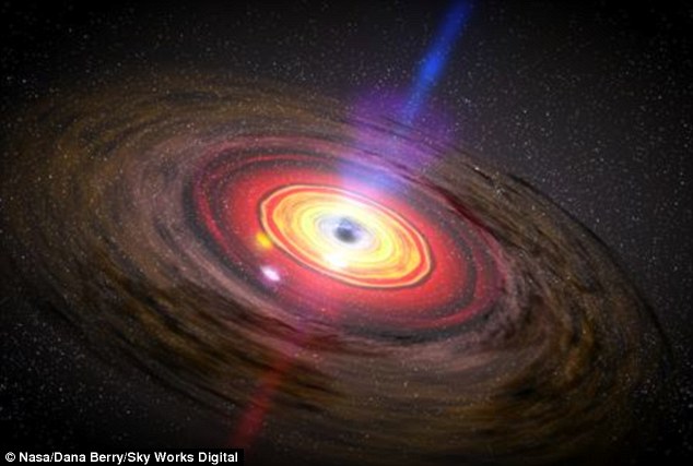 Lỗ đen siêu khổng lồ này có khối lượng bất thường đáng kinh ngạc