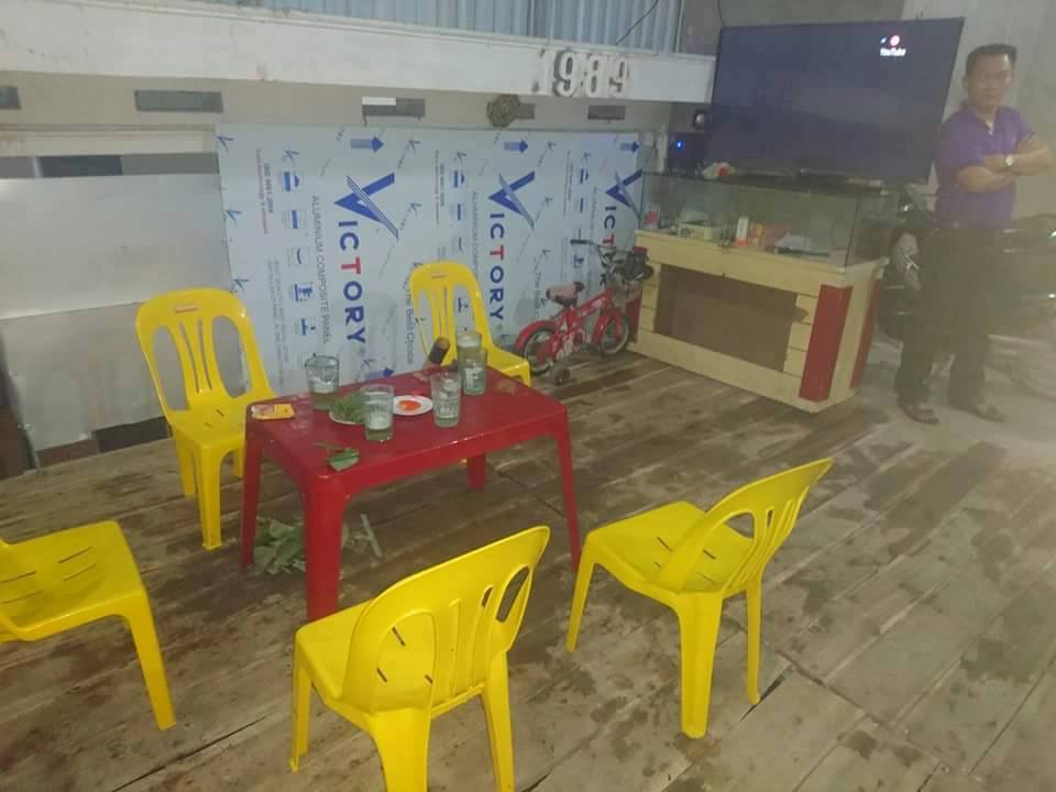 Hiện trường xảy ra vụ việc