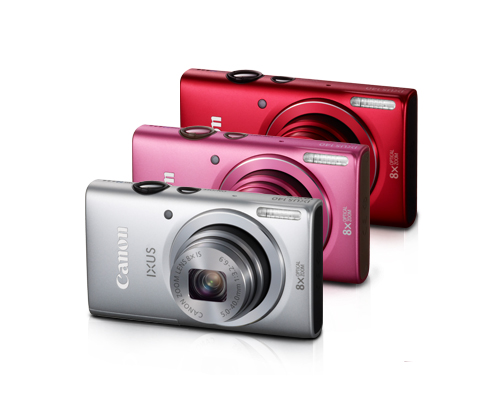 3 màu của sản phẩm máy ảnh giá rẻ Canon Ixus 140 đều phù hợp với các cô gái năng động
