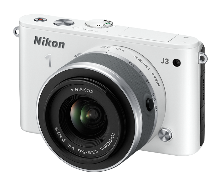 Máy ảnh giá rẻ Nikon J3 được thiết kế khá đẹp