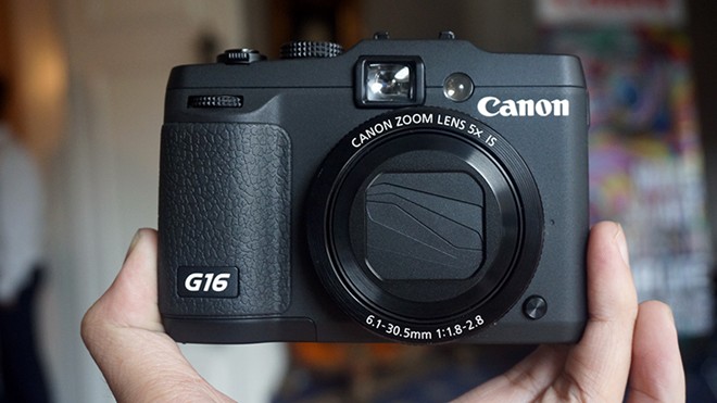 Powershot G16 hiện là mẫu máy ảnh giá rẻ và chất lượng cao của Canon