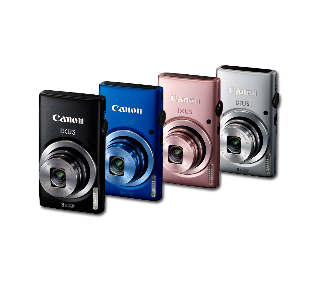 Các màu của dòng máy ảnh giá rẻ Canon Ixus 132 khá đa dạng