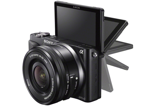 Máy ảnh giá rẻ của Sony sở hữu màn hình LCD lật 180 độ