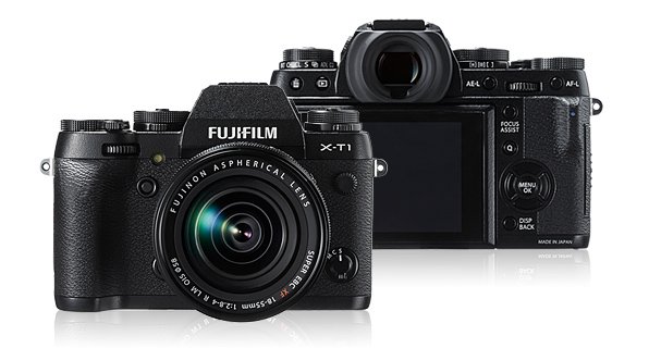 Máy ảnh giá rẻ Fujifilm X - T1 được thiết kế độc đáo