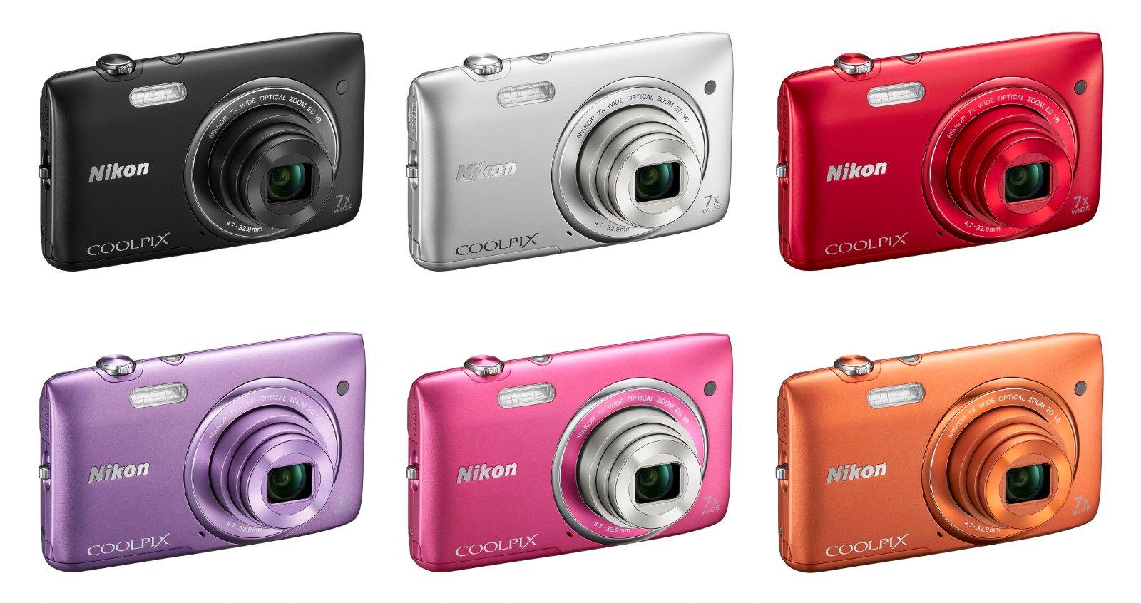 Các màu của mẫu máy ảnh giá rẻ này khá đa dạng, đem đến nhiều sự lựa chọn cho người mua