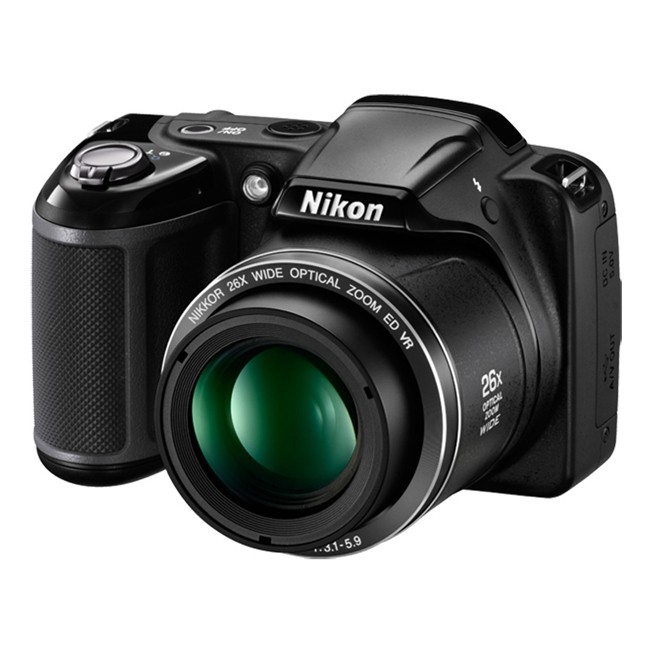 Coolpix L330 thuộc dòng máy ảnh giá rẻ của Nikon