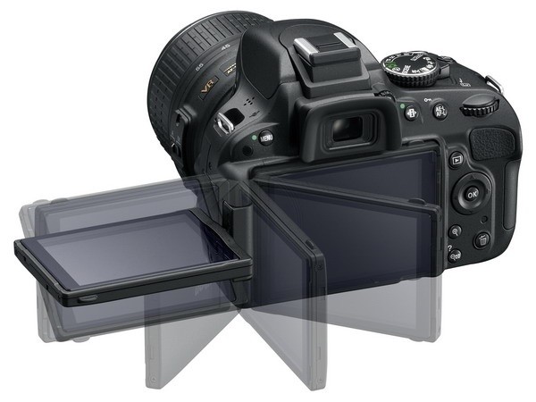 Sản phẩm Nikon D5100 là dòng máy ảnh giá rẻ sở hữu màn hình lật đa chiều